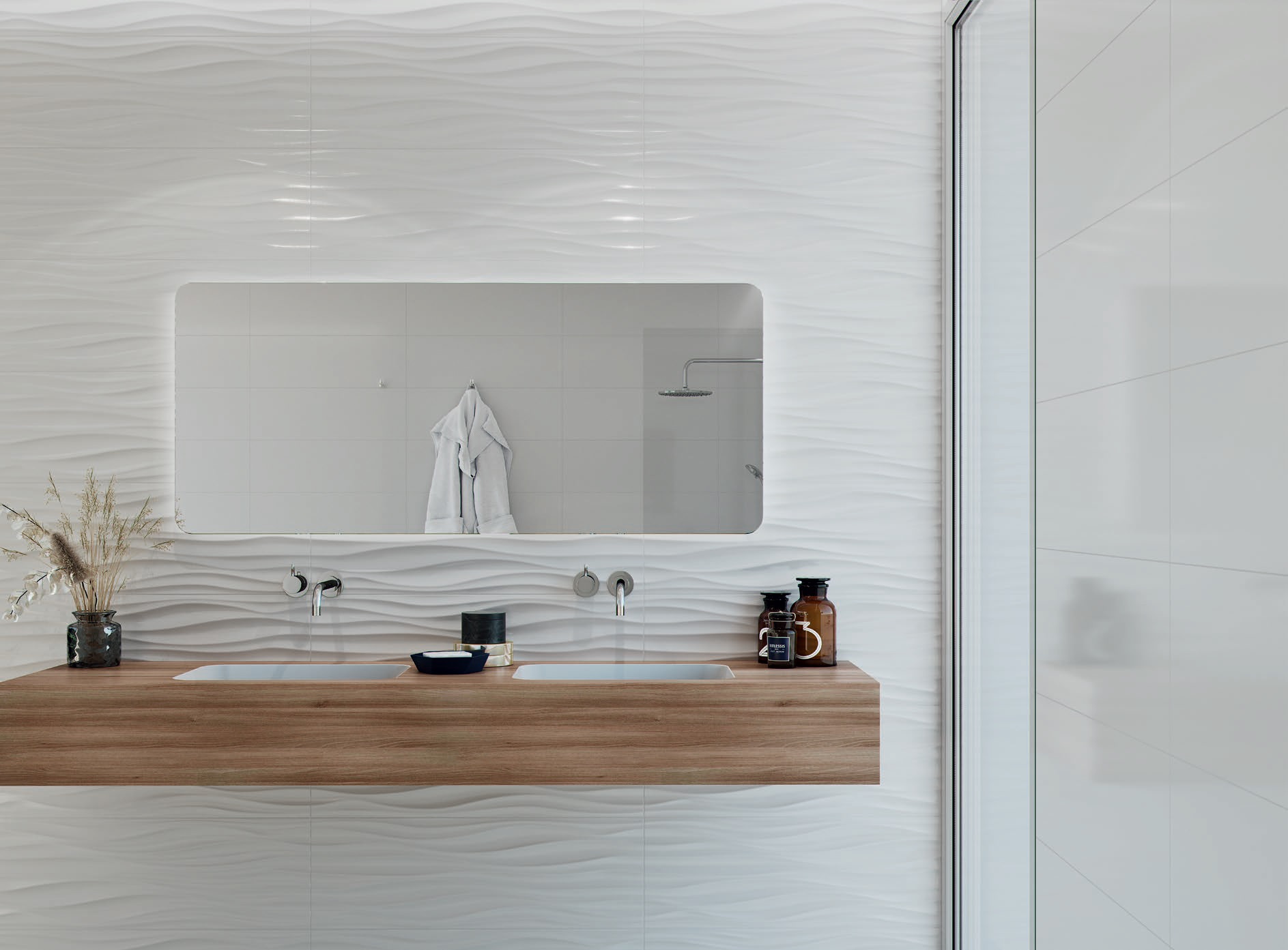 3AEBICEECDPA Ice White MT R 6mm 60x120 Keratile