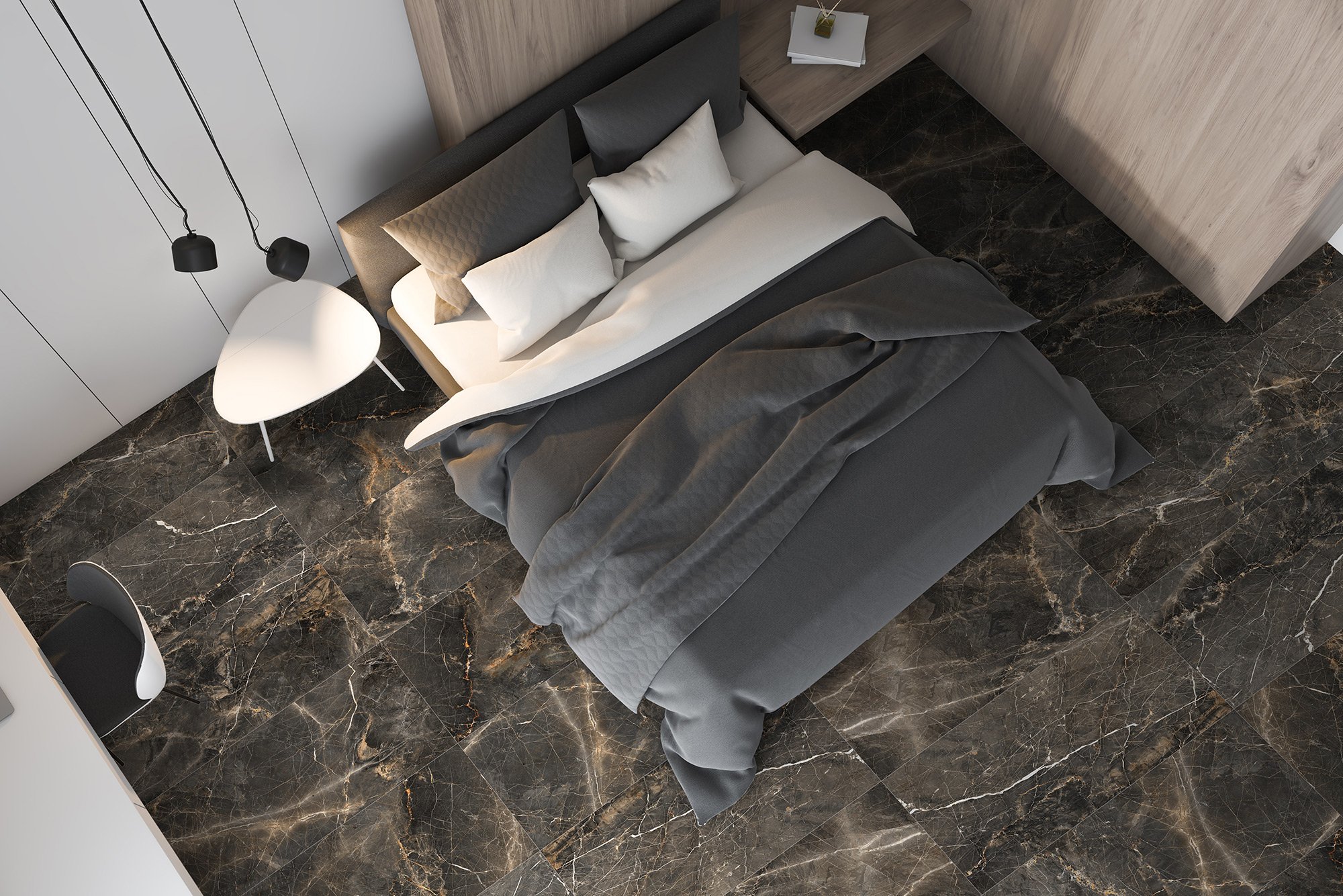 GT408013305MCR Maximus GT Черный 40x80 Global Tile