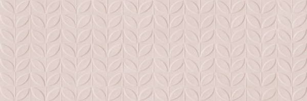 RA6M Vida Struttura Foglia 3D Rosa Rett 30x90 Ragno Marazzi