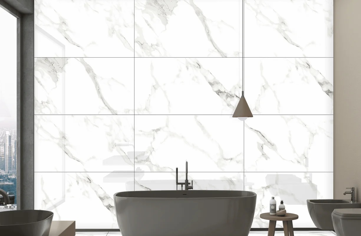 Statuario Silk Glossy 60х120 Embito Granito
