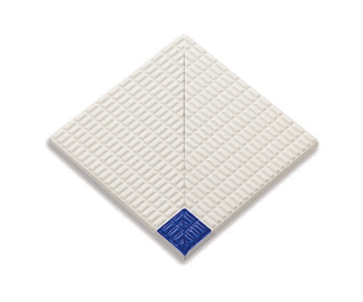 21217 IK Petit Carre Внутренний угол плитки с буртиком Cobalt-Unglazed 12x12 Serapool