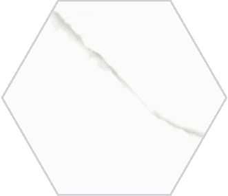 White Soul Hexa Matt 23х27 ITT Ceramic