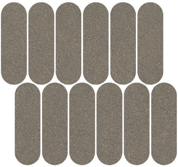ID146 Джиминьяно наборный коричневый матовый 30x32 Kerama Marazzi