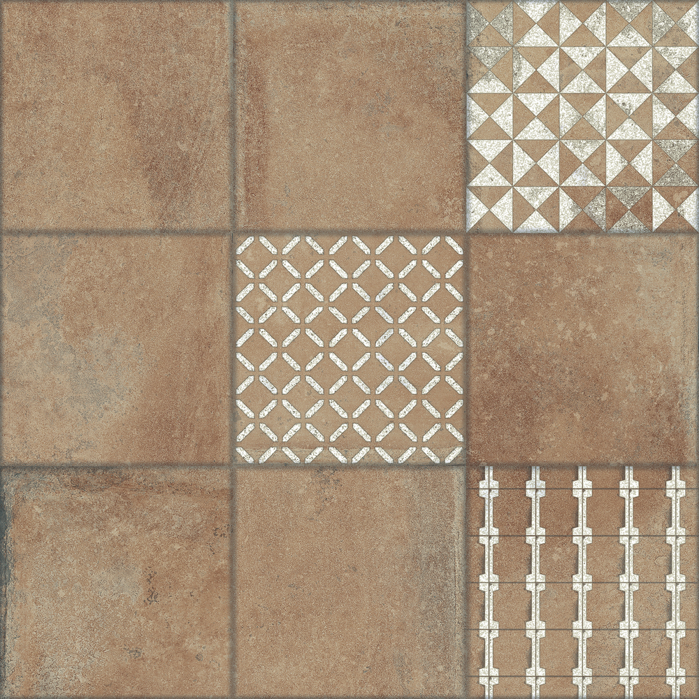 Kube Quinta Cotto-Carrara 45x45 La Platera