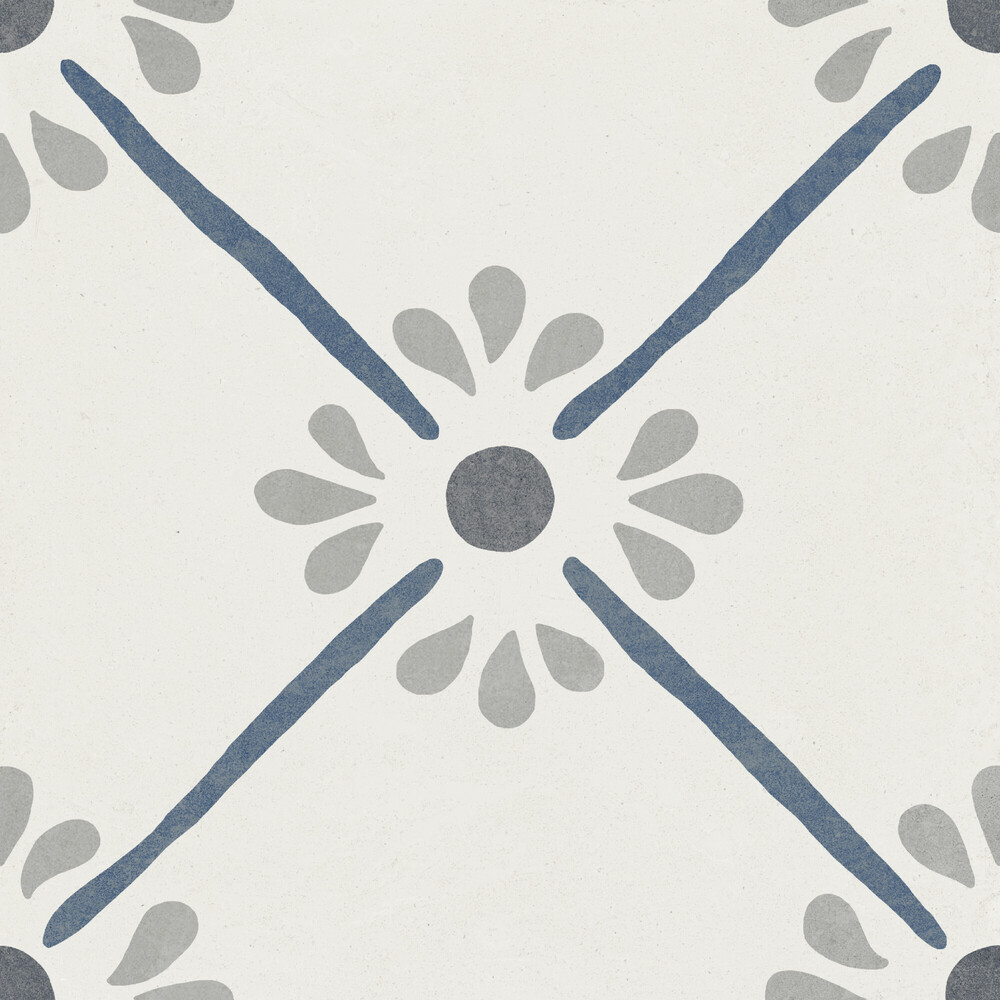 37787 Provenza Blue Flower/22,3 22,3x22,3 Harmony