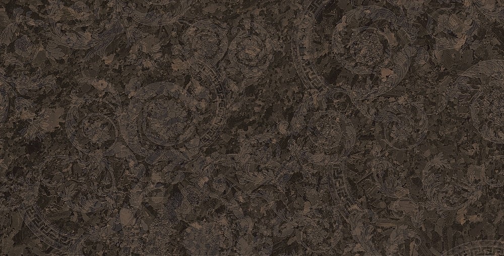 G0047082 Meteorite Megabarocco Moka R 60x120 Versace (Gardenia Orchidea) фото 3