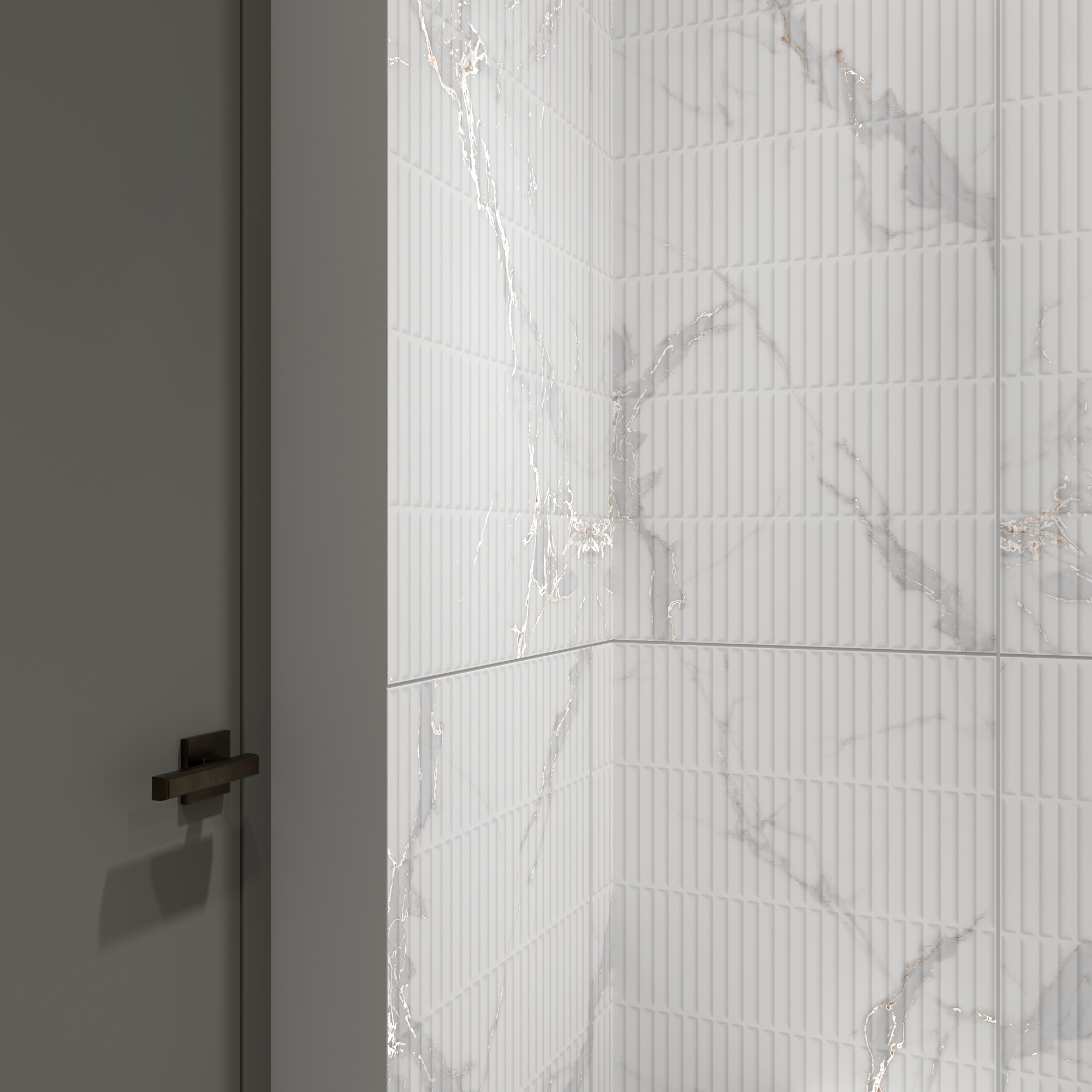 CP4001-D Statuario Seville Decor Carving Pro Punch 60x120 Arcadia Ceramica
