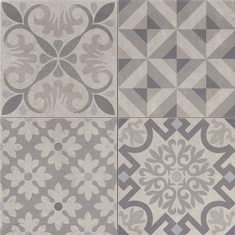 Skyros Deco Gris 44.2x44.2 Realonda