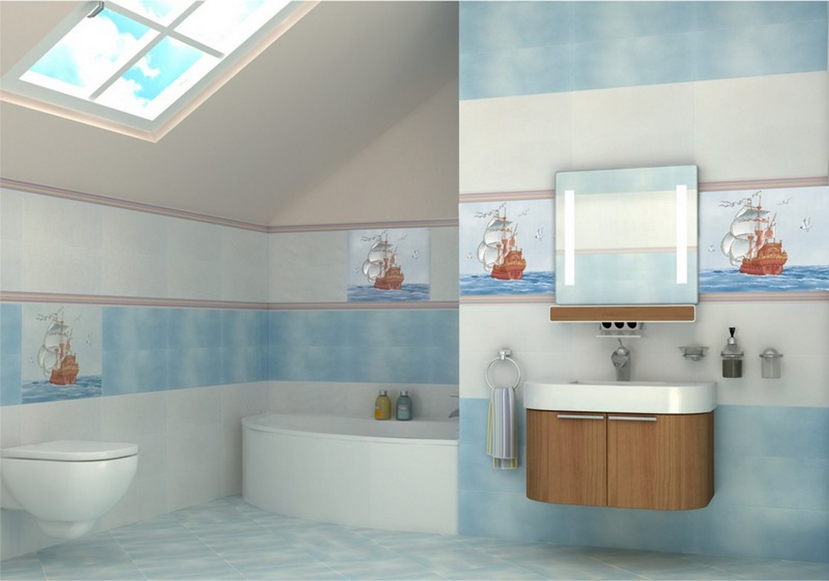 Marinero Панно (из 2штук) 40х50 Europa Ceramica