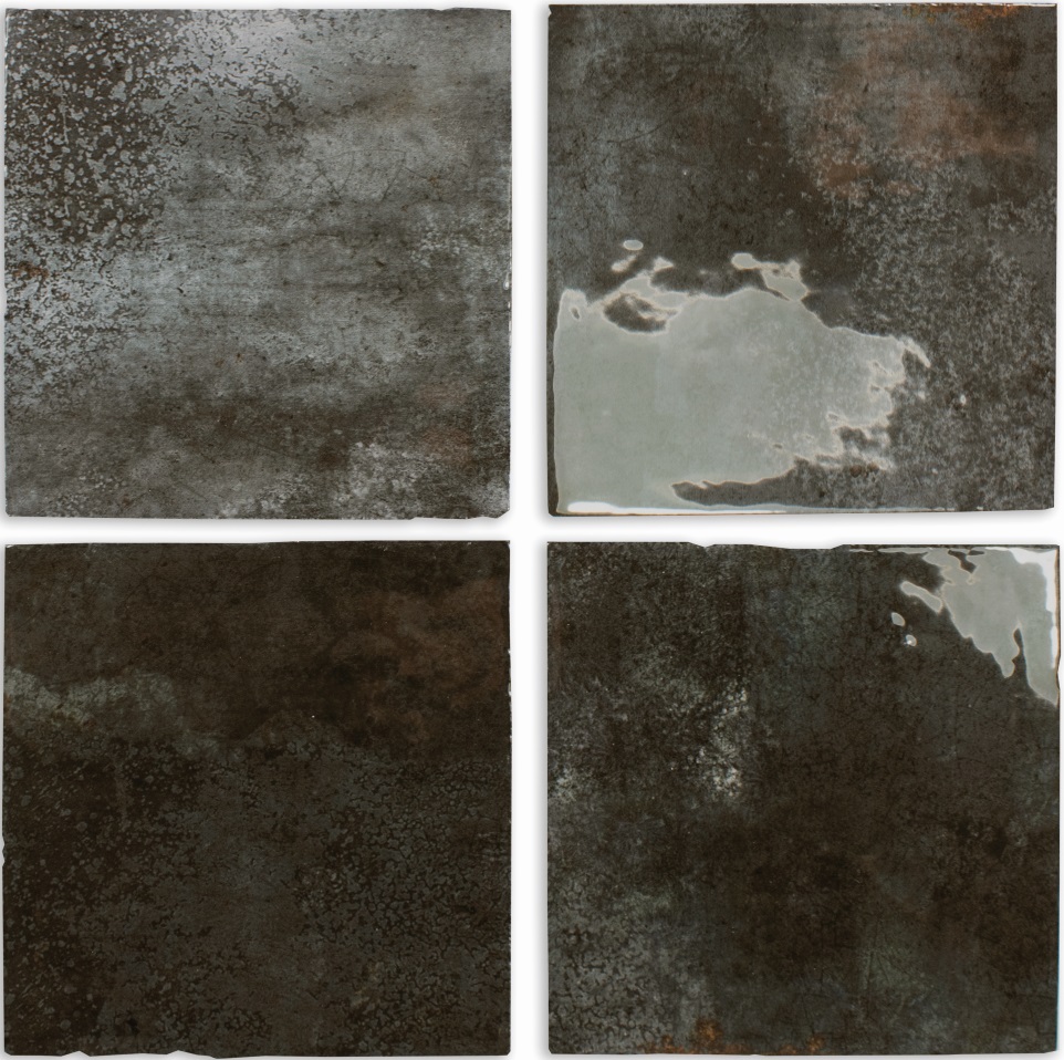 123076 Square Charcoal 12,5x12,5 DNA Tiles фото 2