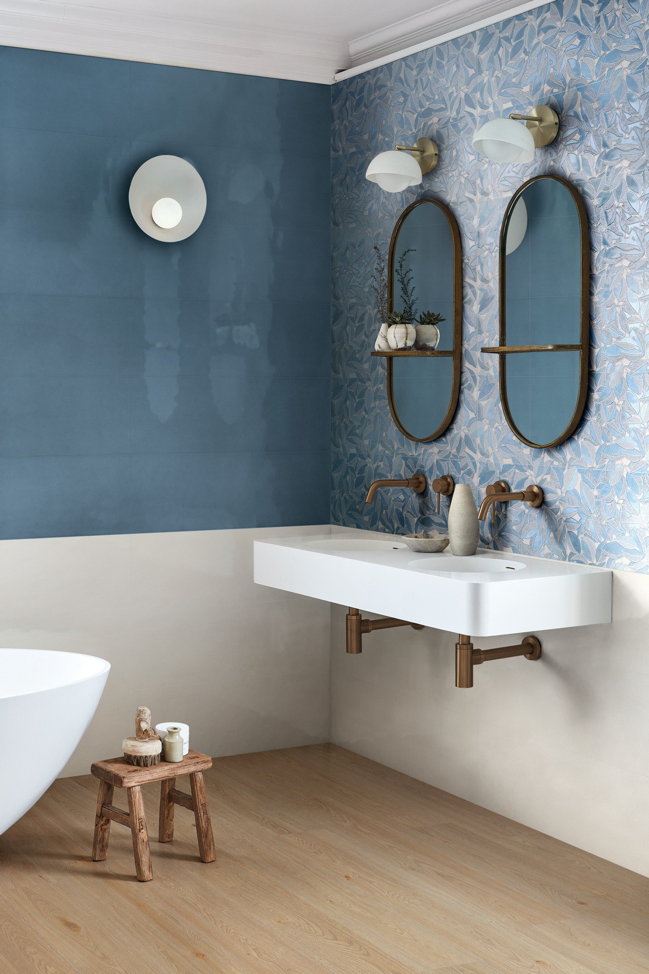 MP5W Bliss Brick 3D Square Str Rett 30x90 MARAZZI Italy