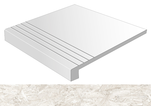 Strand-R gradone Blanco 59.3x119.3 VIVES
