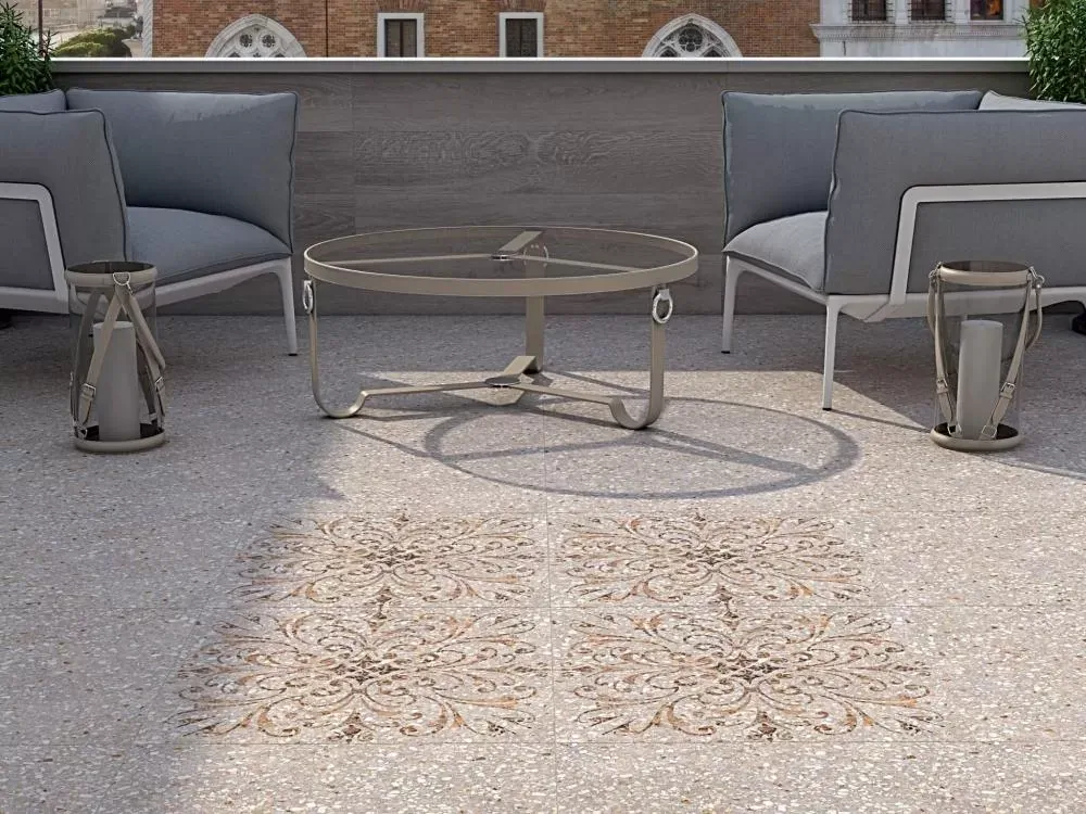 SG632800R/GCF Ступень клееная Терраццо серый темный 33х60 Kerama Marazzi фото 2