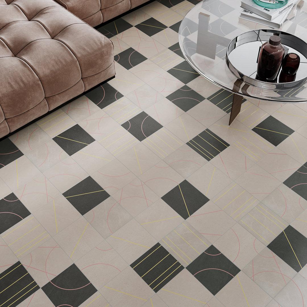 PFE037 Карандаш Матрикс серый матовый 20х2 Kerama Marazzi