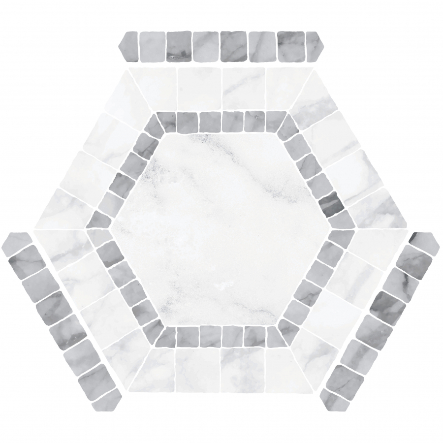 Ibiza White 22x25 Monopole Ceramica
