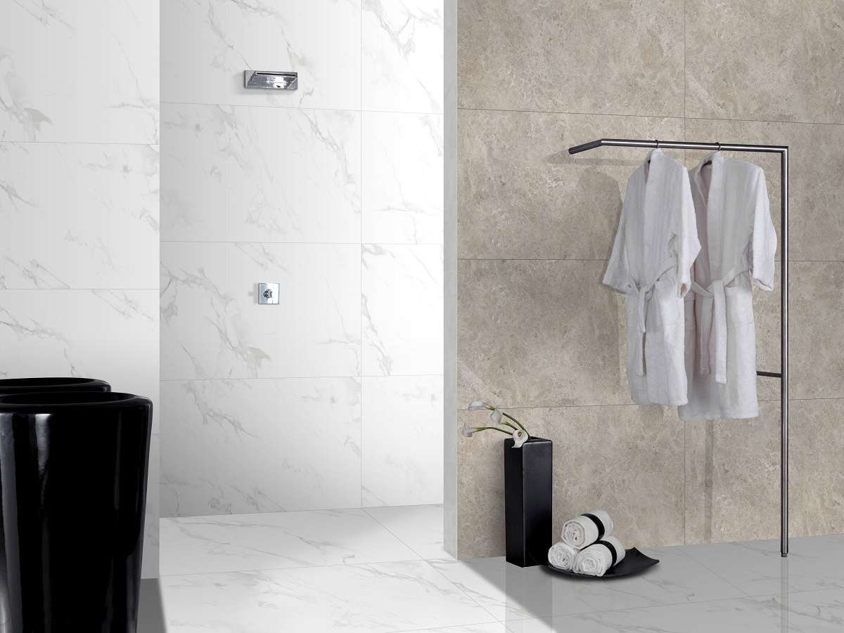 Smoke White Matt 80x80 Italica Tiles