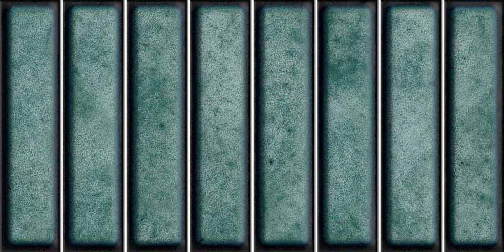 Domino Verde Glossy 15x30 El Barco фото 5