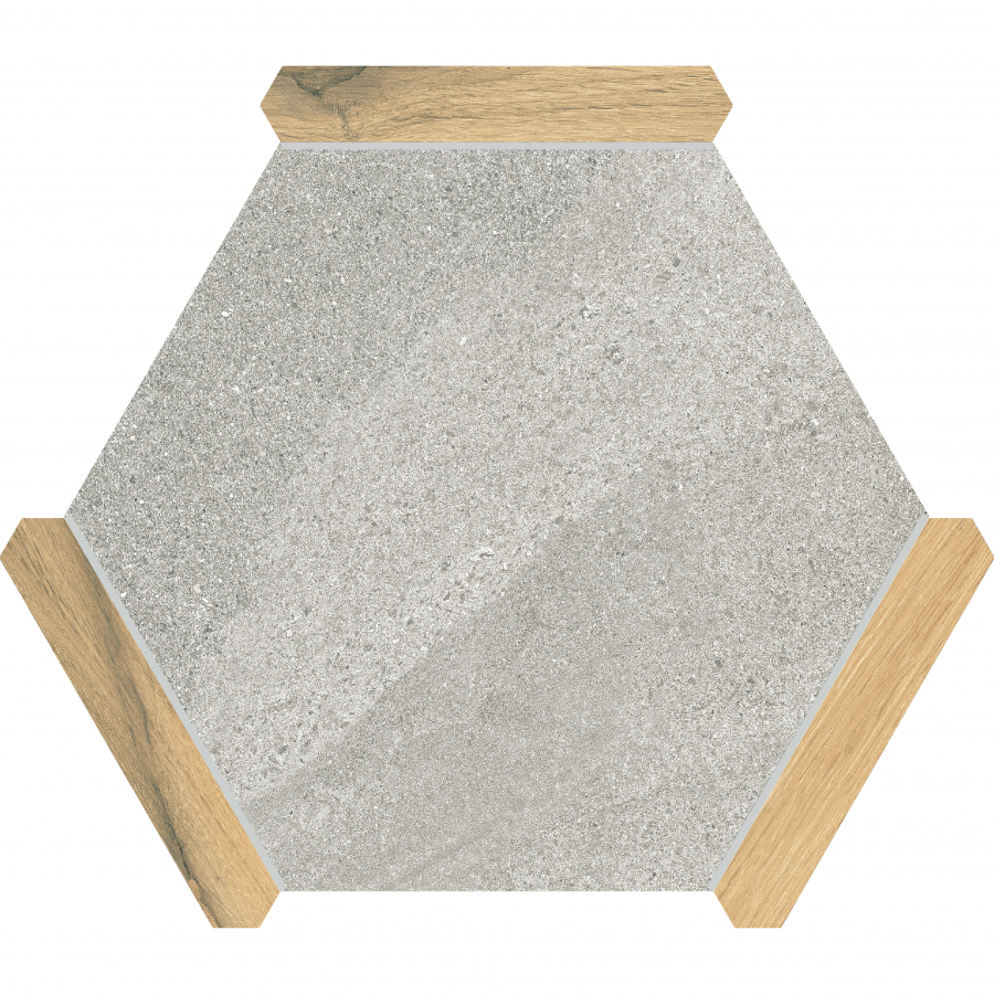 Sacramento Ceniza Pino 22x25 Monopole Ceramica