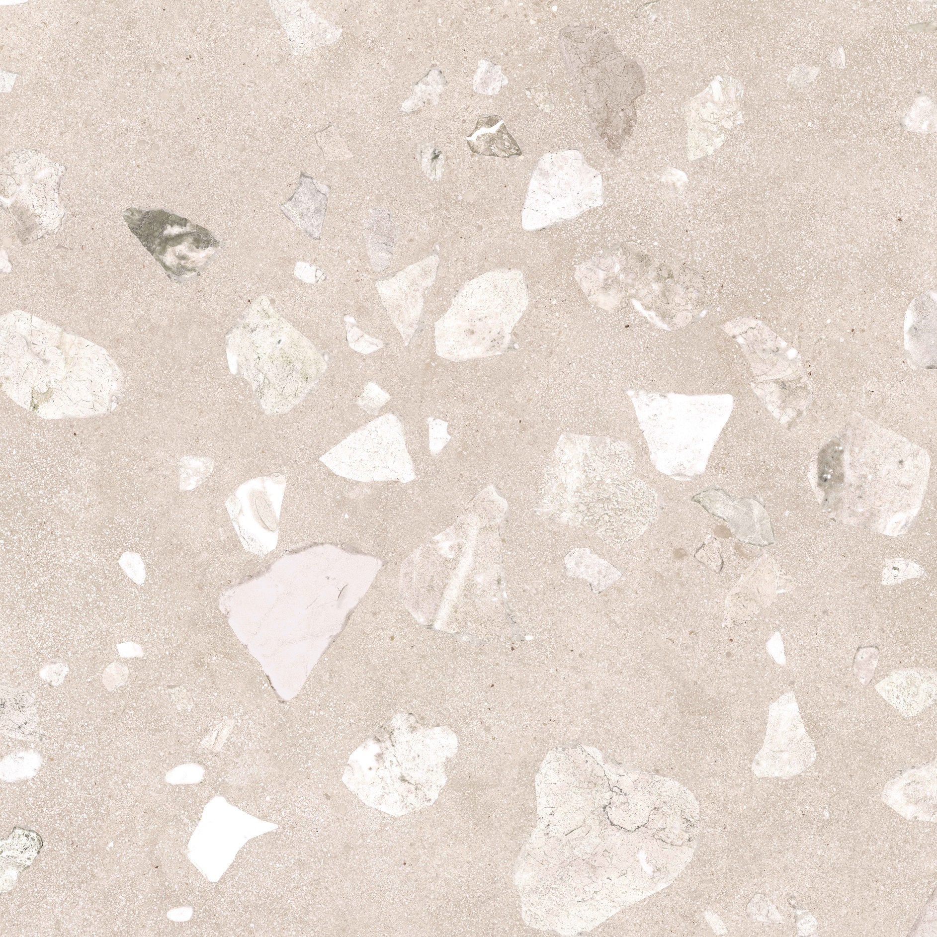 Terrazzo sugar beige PG 01 60х60 Gracia Ceramica