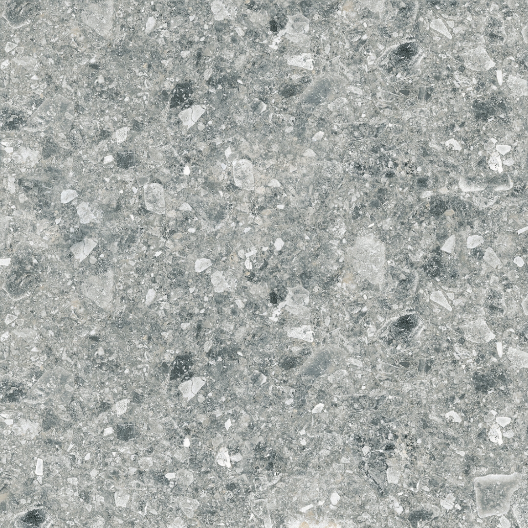 TR026060N Terrazzo темно-серый 60x60 Pieza Ceramica