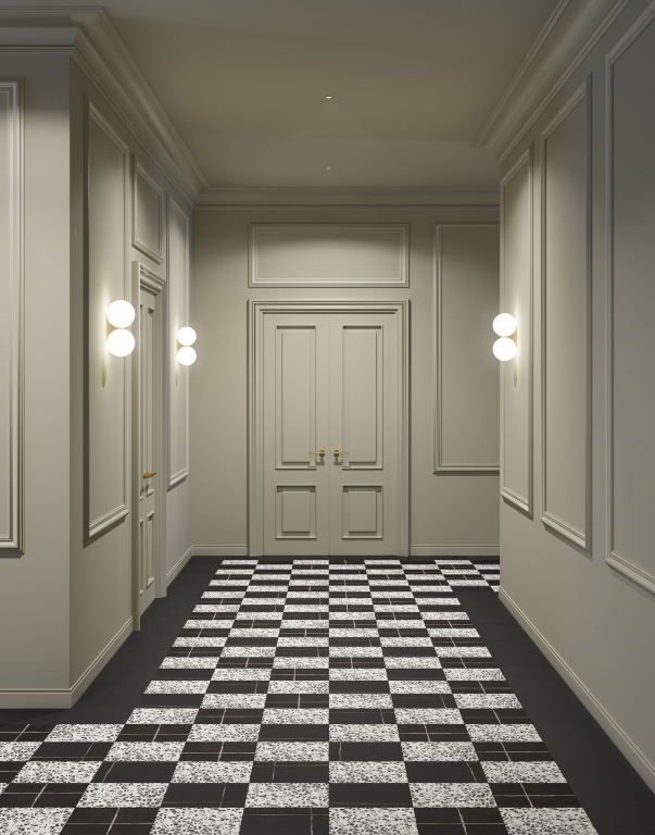 GACM51 Chymia Mix1 Black 30x30 Mutina