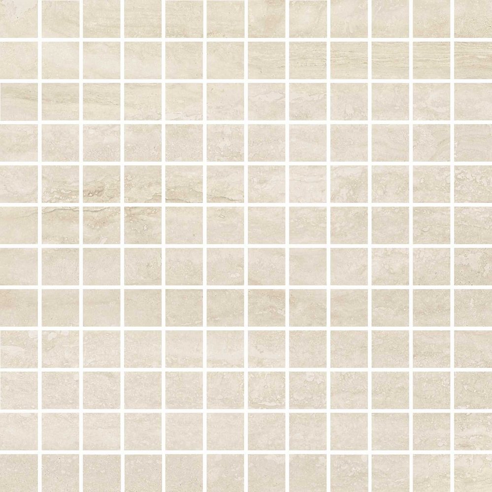 M4PT Marbleplay Mosaico Travertino 30x30 MARAZZI Italy