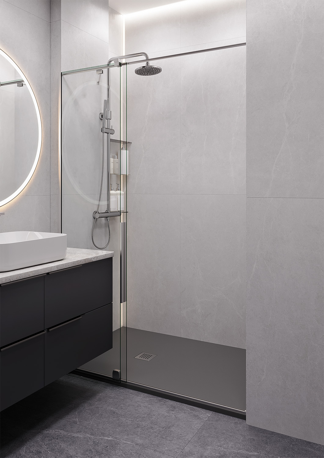 Basaltina Grey Matt 60x120 Staro