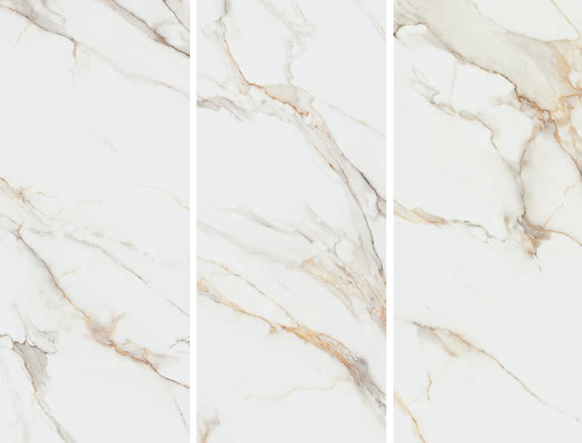 Lumiere Natural Polished Rect 6mm 120x280 STN Ceramica