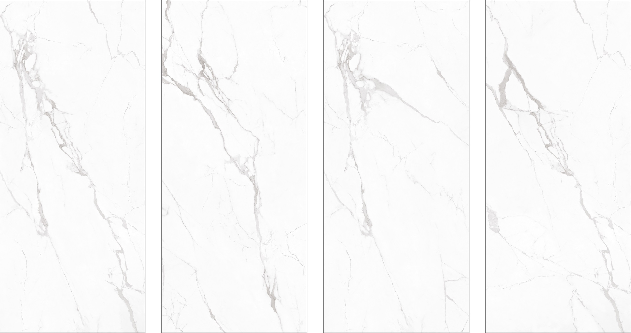 Manhattan White Elegance 2800х1200х6 StaroSlabs