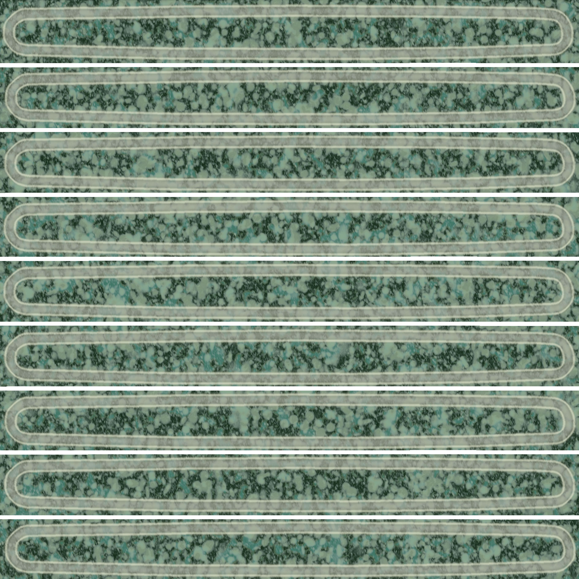 KMD2SOB006BN Декор чипсет Далия зелёный глянцевый 20x20x0,95 Kerama Marazzi