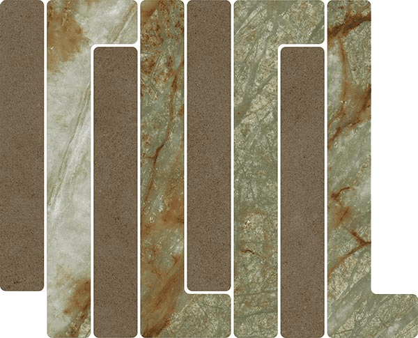 41W4 Mosaico Trellick Faroe Mokka 30x24,2 VIVES