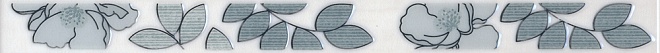 STG/B235/15016 Ньюпорт Цветы зеленый 40*3 Kerama Marazzi