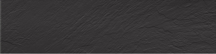 UF019R (насыщенно-черный моноколор) рельефный ректифицированный 120х29,5 Уральский Гранит