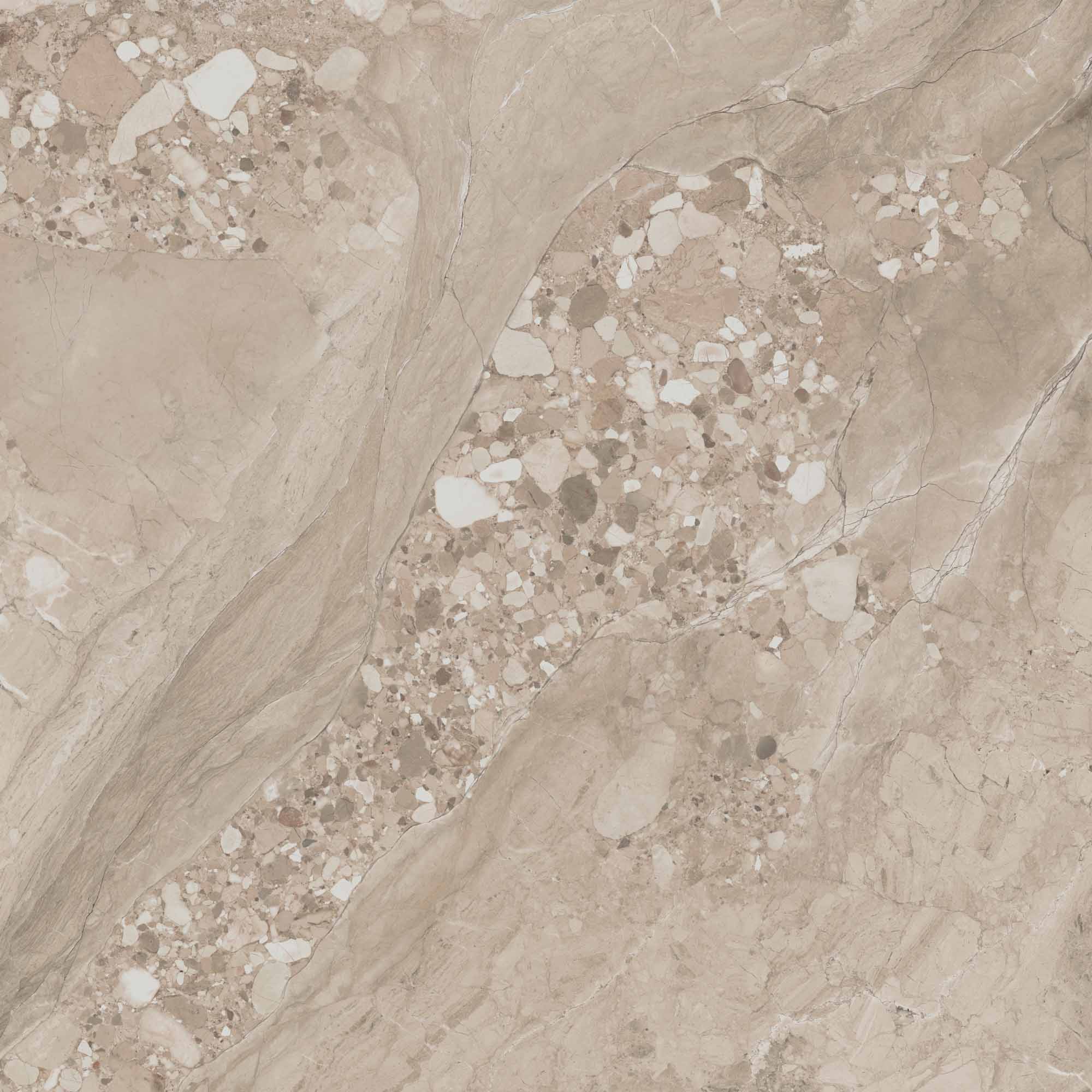 OM02 Oceanmist Beige неполированный 80x80 Ametis by Estima фото 3