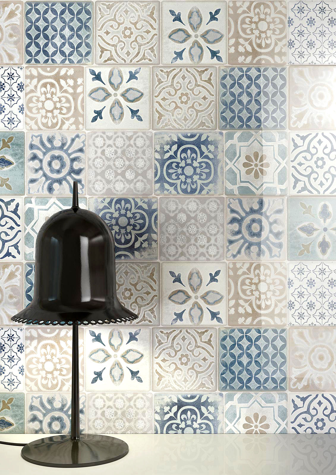 R4ZF Frame Mosaico Aqua 30х30 Ragno Marazzi