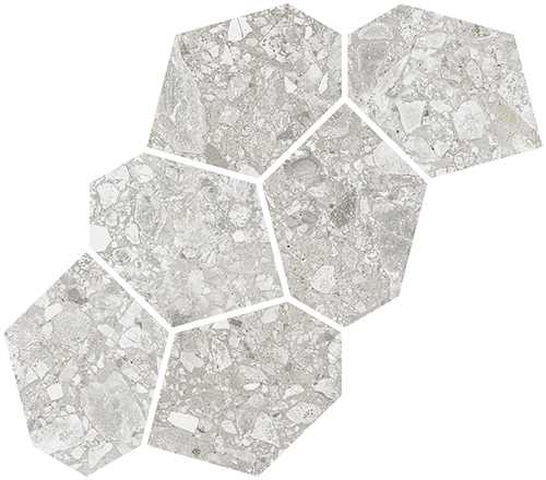Mosaico Aymaras Gris 24.2x39.5 VIVES