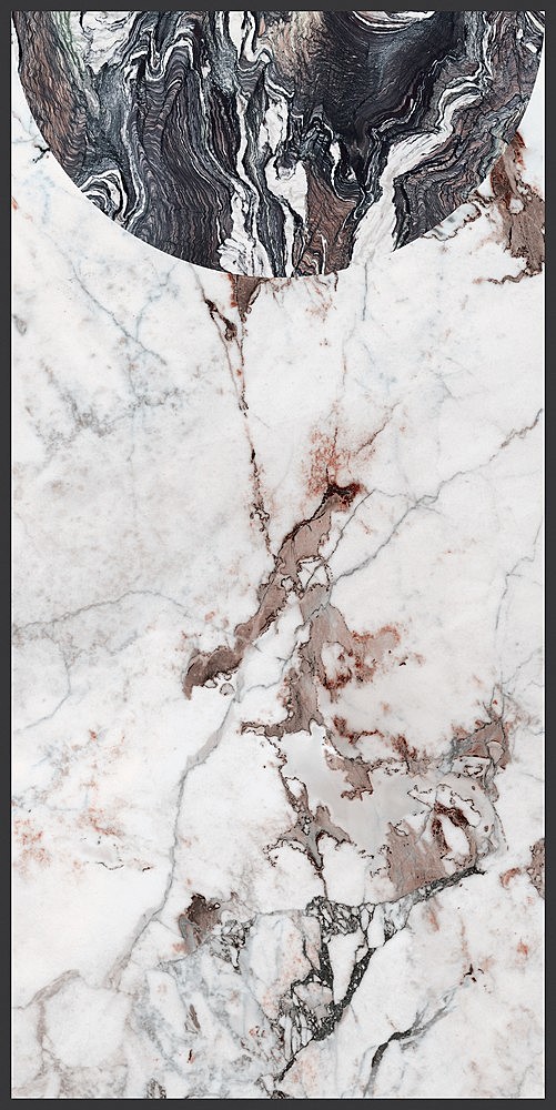 764122 Policroma Volta Breccia-Cipollino Mat Ret 6mm 120x240 Cedit