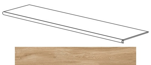 52106 Just GRADONE BEIGE MEDIO 120x4x32 Gardenia Orchidea (Versace)