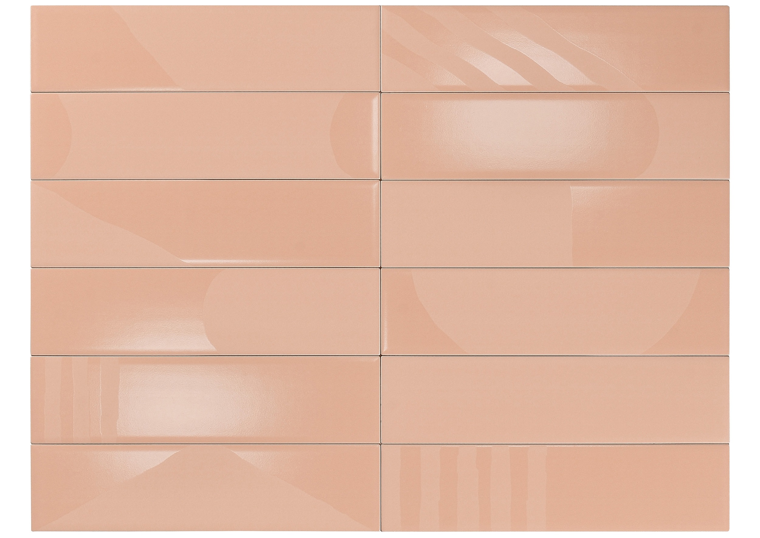Rivera Soft Peach 7.5x30 Smile Tile фото 2