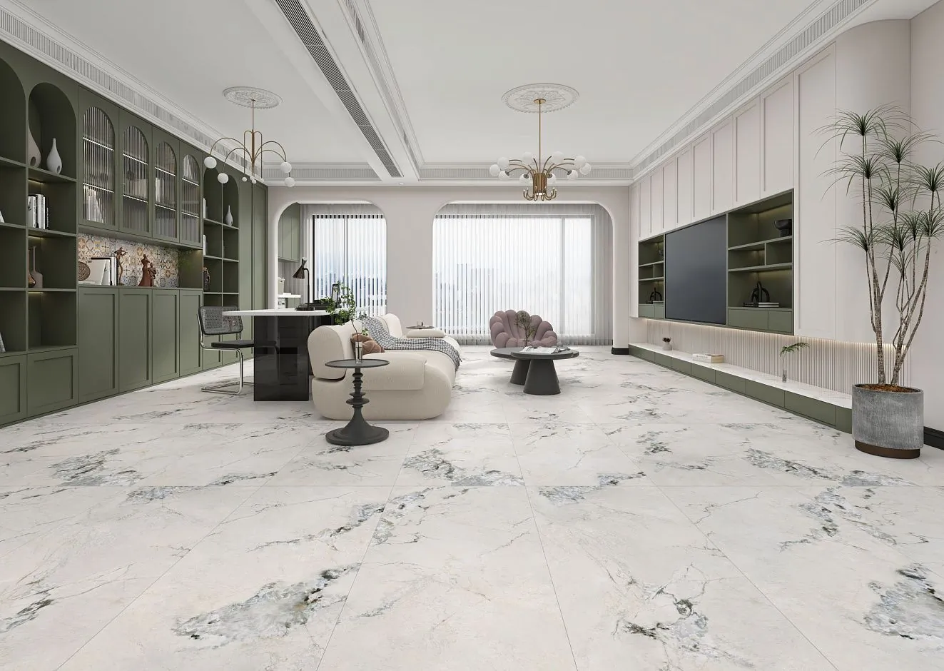 BHC-6007 Patagonia Light Semi-Polished 600x1200x10 Basconi Home фото 3