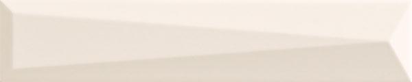 192084 Up Lingotto Bone Matte 25x5 Ava Ceramica