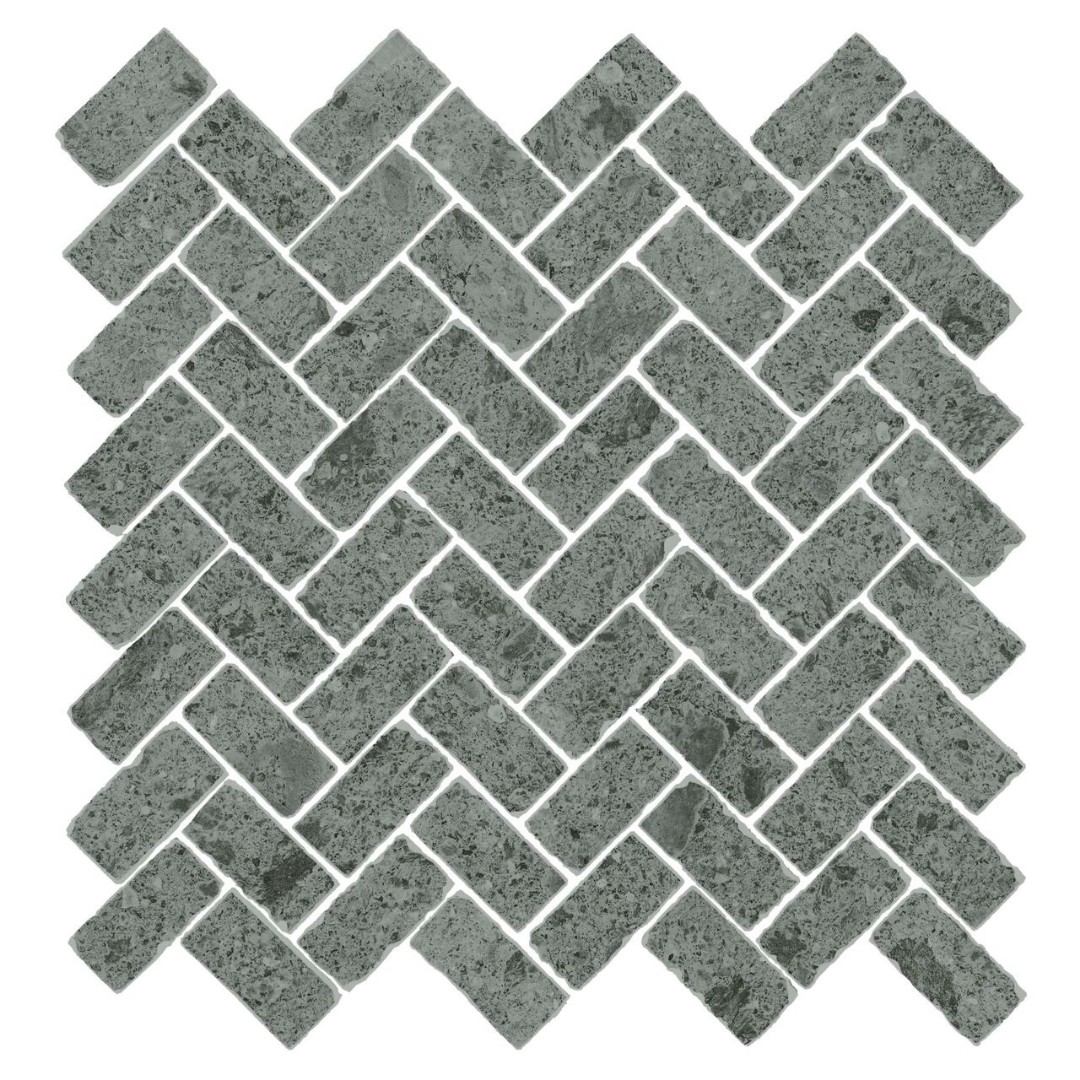 620110000093 Genesis Grey Mosaico Cross 31,5x29,7 Italon