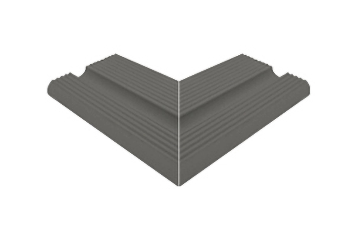 UHA10CE Внешний угол поручня Universal Anthracite 12x24,5 Serapool