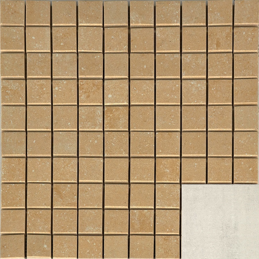 Marte Levigato Thassos Mosaico Su Rete 2.5x2.5 30x30 Casalgrande Padana