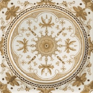 Monocolor Mix Circle Classic Cream 10х10 (14 дизайнов) Absolut Keramika