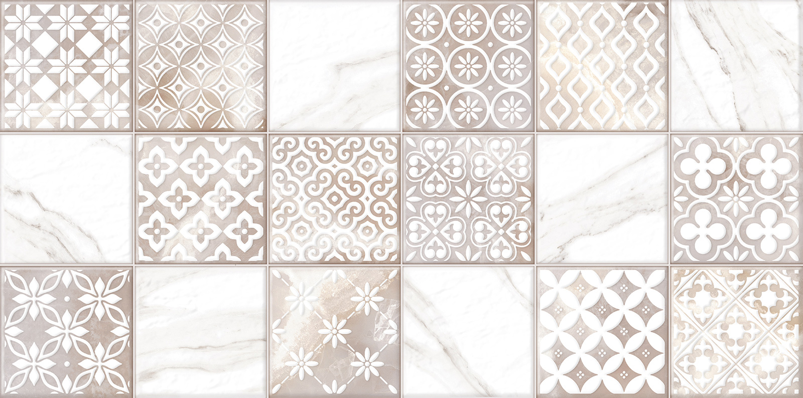 TWU2550FRC14 Fresco рельефная 249x500x8 Alma Ceramica (Уралкерамика)