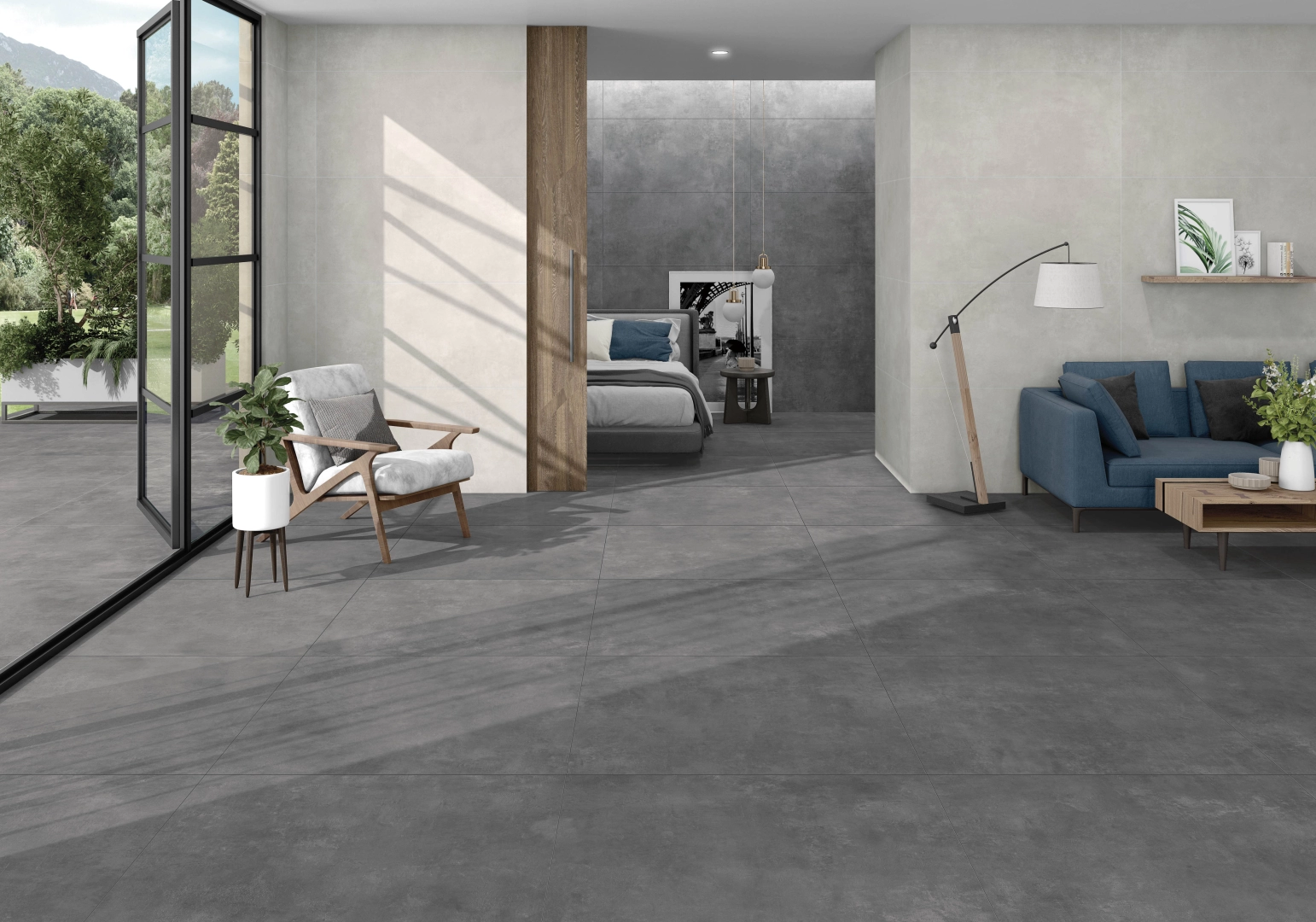 CAN5INDEHDNA Indeed Graphite MT 60x120 STN Ceramica