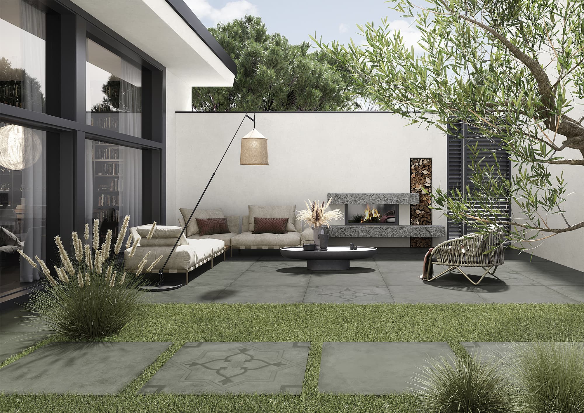 177006 Hurban Ocra Nat Ret 60x120 Ava Ceramica