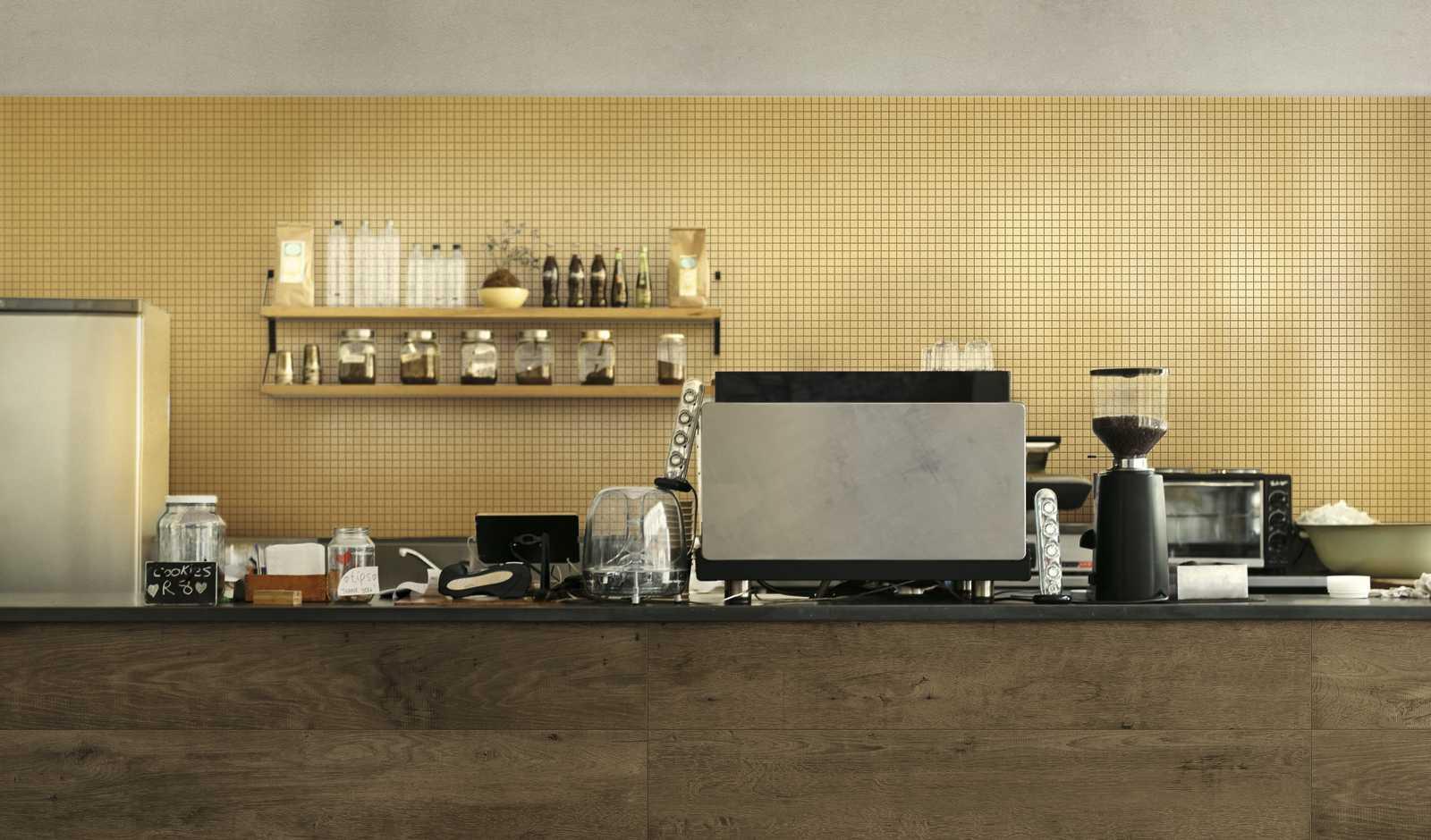 M12C Outfit Red Struttura Tetris 3D 25x76 MARAZZI Italy