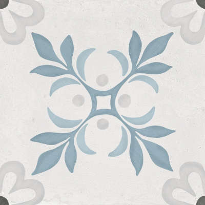 3386036518 Sirocco Blue Garden 9mm R10 22.3x22.3 Harmony